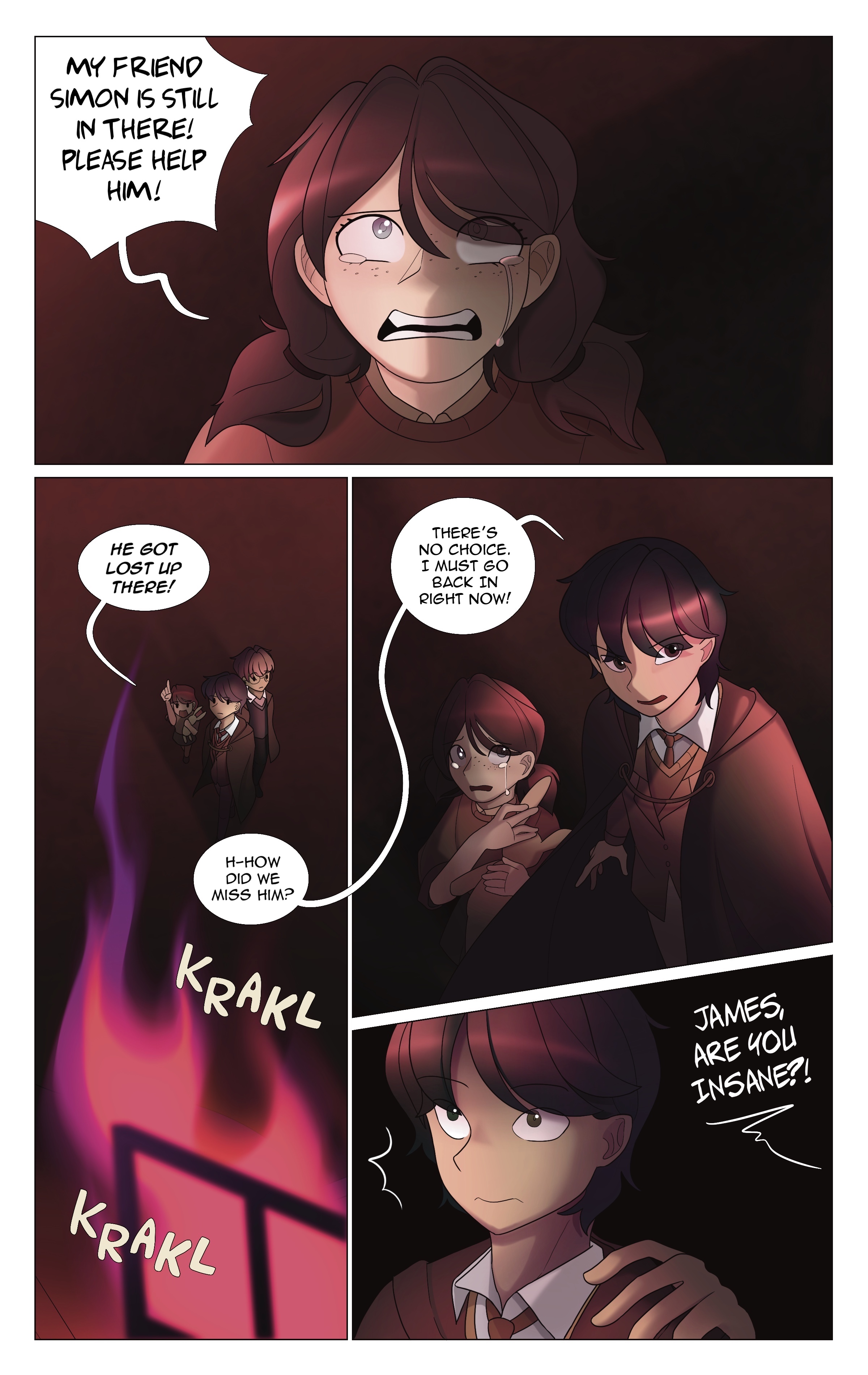 Chapter 1: Page 4 of VALENTINE Comic