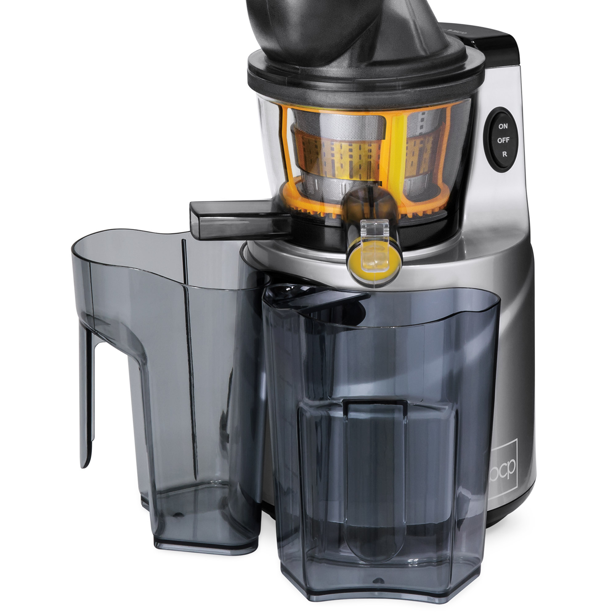 BCP 150W 60RPM Fruit Vegetable Cold Press Juicer Extractor w/ 3in Chute