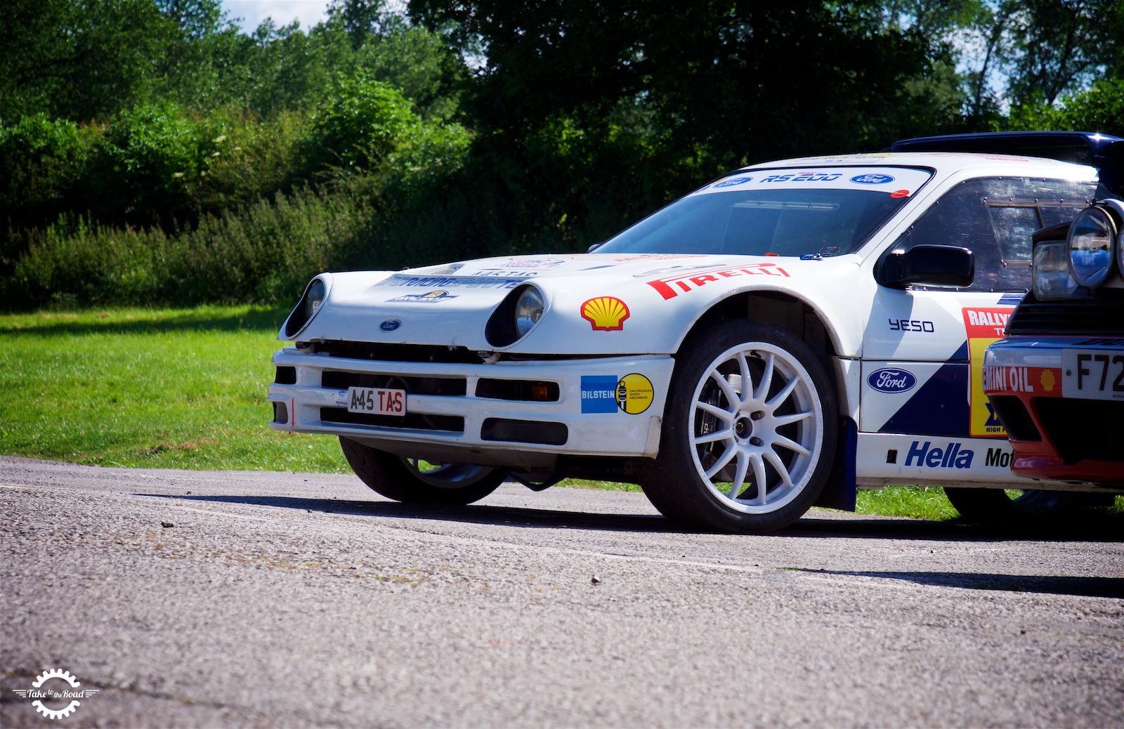 Take to the Road Feature Passenger ride in a 1984 Ford RS200