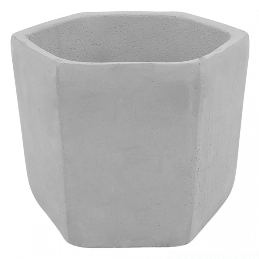 Maceta 10.5x12cm, cemento