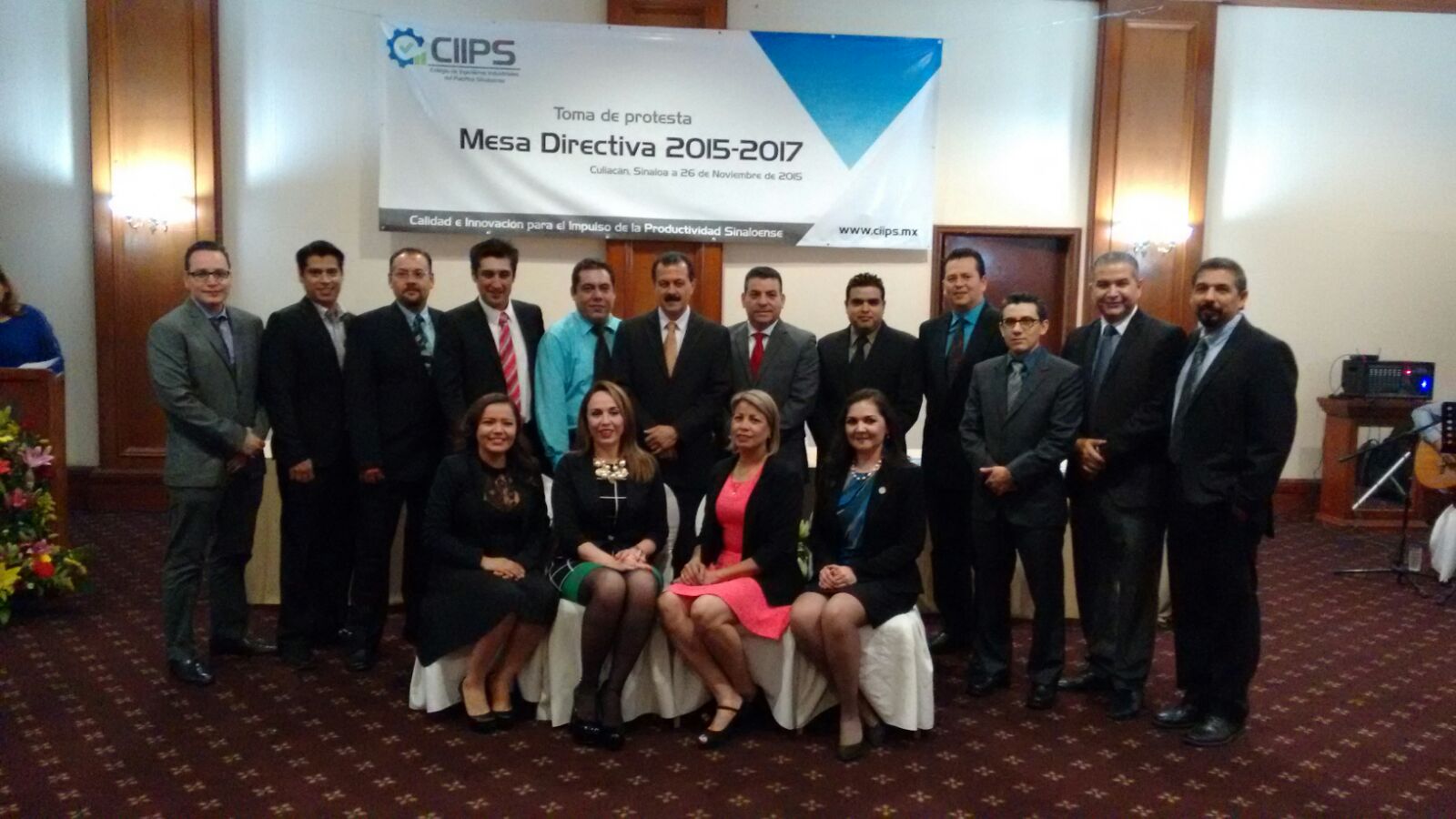 Mesa Directiva 2015-2017 Colegio de Ingenieros Industriales del Pacífico Sinaloense A.C.