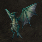 Pískle zeleného draka