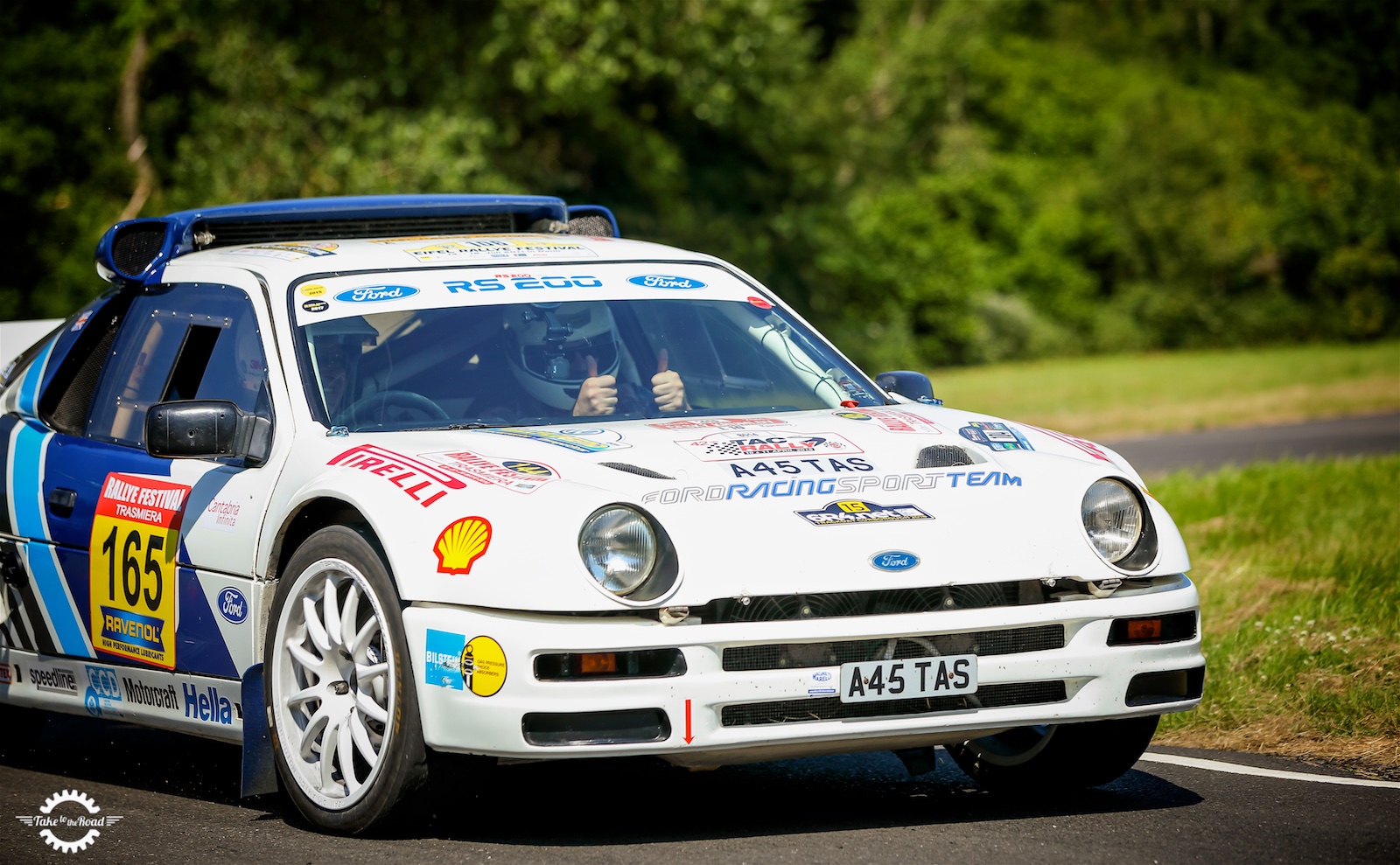 Take to the Road Feature Passenger ride in a 1984 Ford RS200