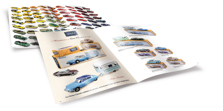4 pages issues du catalogue Norev Collectors 2017. ➜ Cliquez pour afficher en HD