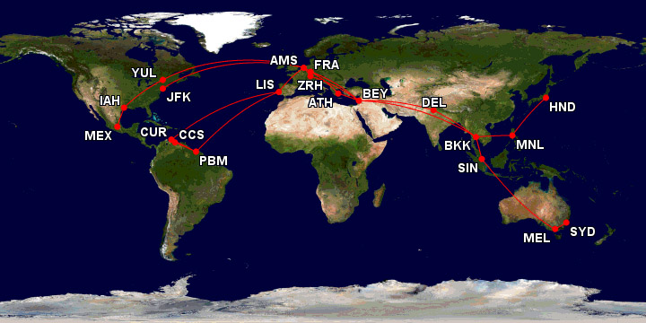 KL 747 Network Aug73