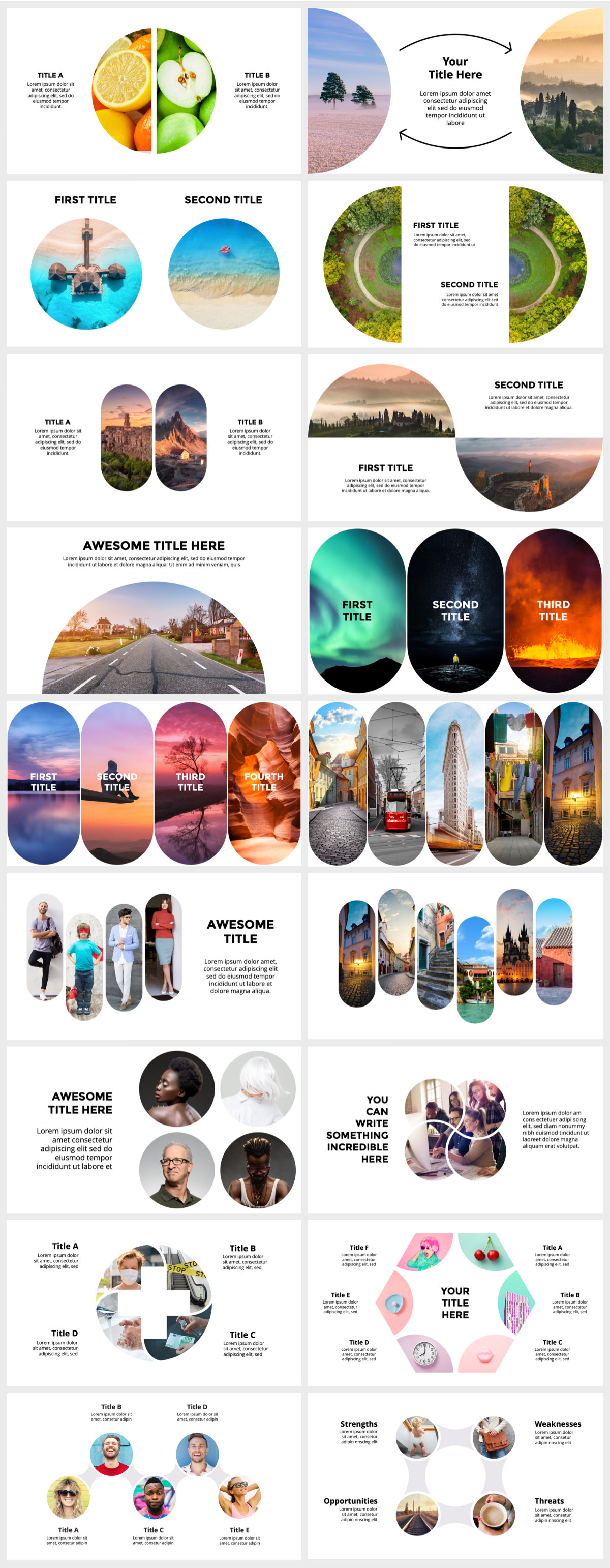 Huge Infographics Bundle! Lifetime Updates! PowerPoint, Photoshop, Illustrator. - 151