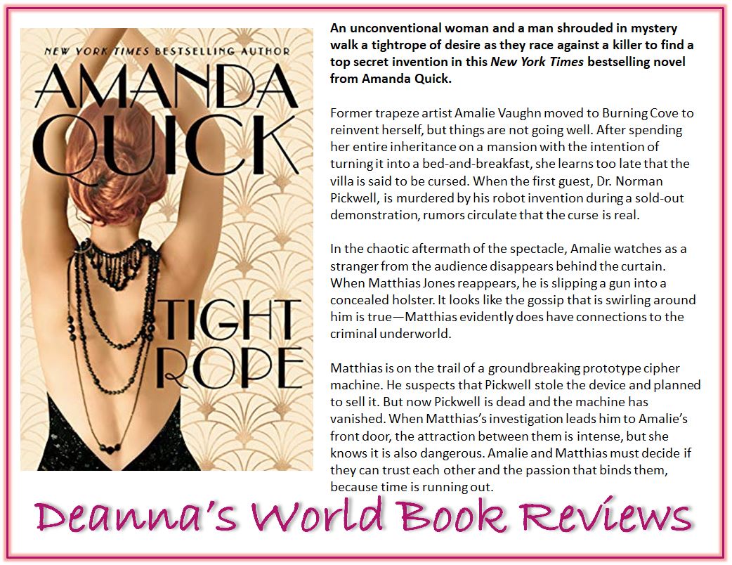 Tightrope by Amanda Quick blurb