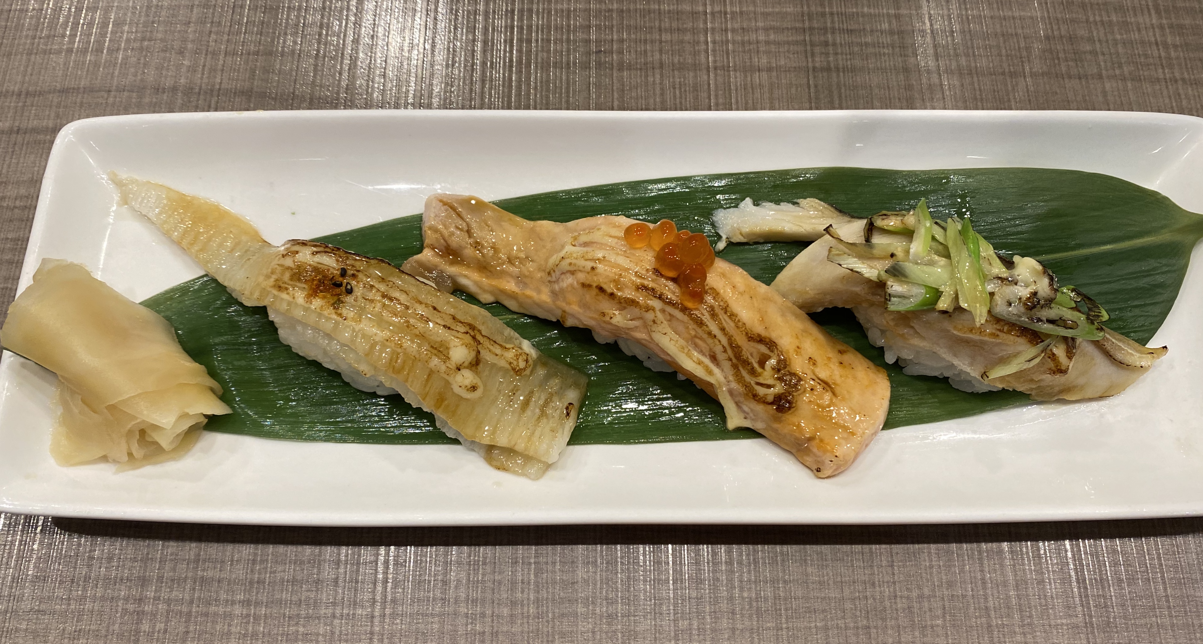 Grilled fishes from Sushi no Midori