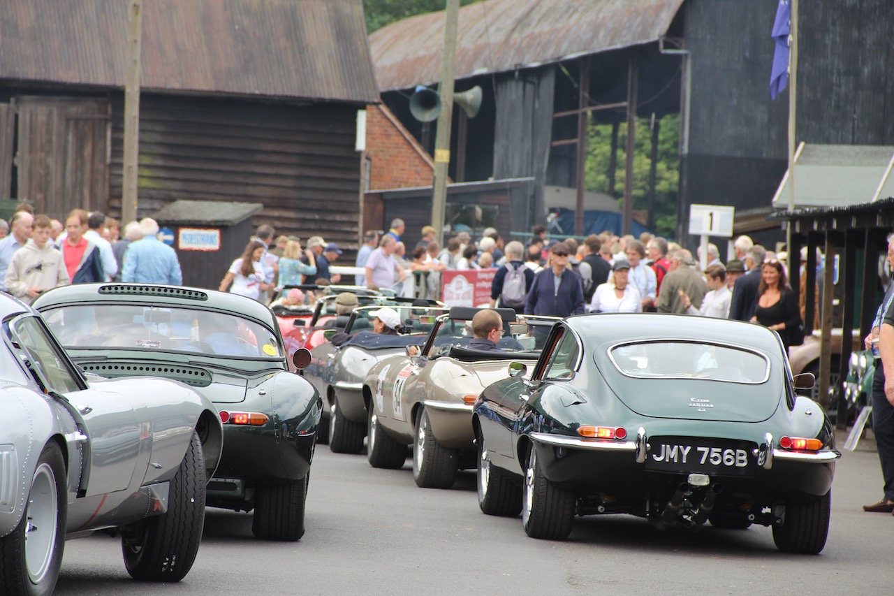 Celebrating 60 years of the Jaguar E-type at Shelsley Walsh Hillclimb