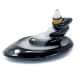 backflow incense burner - small pebbles
