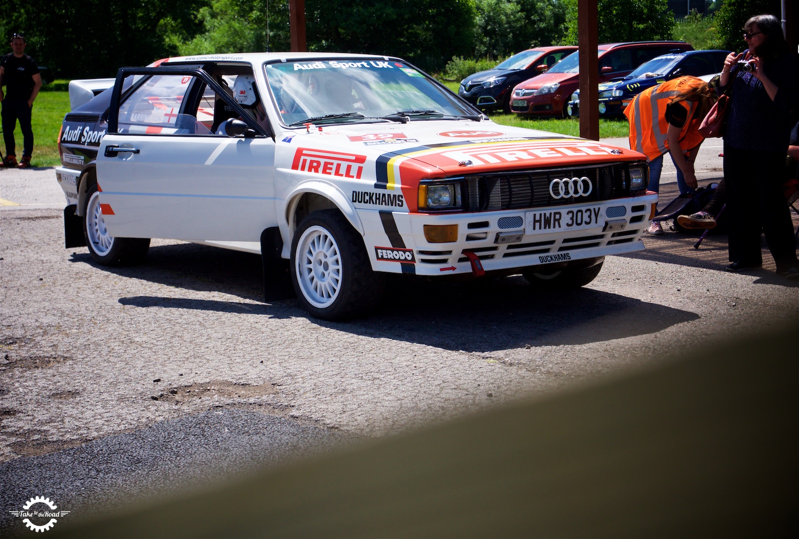 Take to the Road Feature Audi Quattro Turbo Group 4 Spec - 3 laps around Curborough Sprint Course