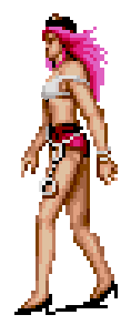 Poison SNES game sprite.