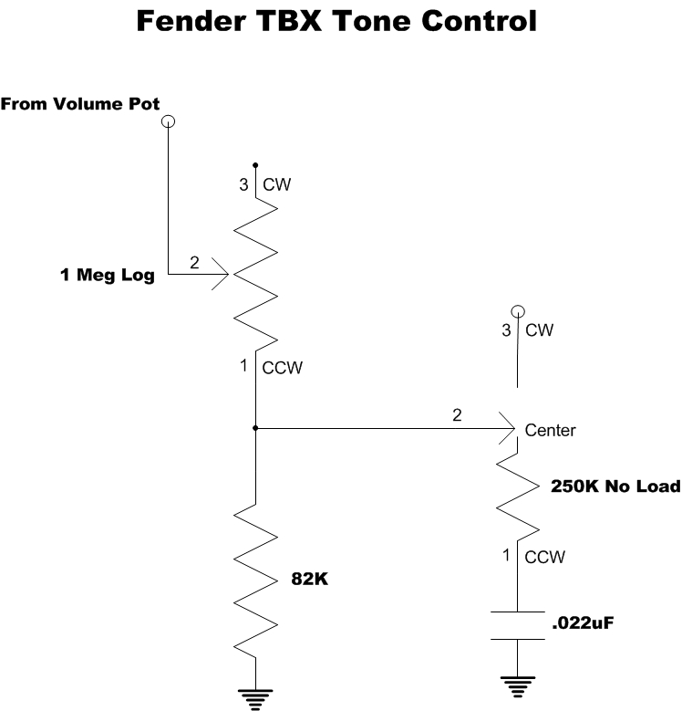 Modified TBX Tone Control - Phostenix Wiring Diagrams