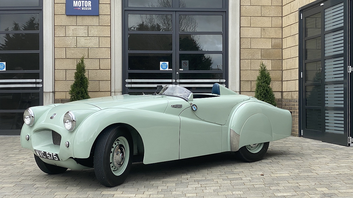 British Motor Museum acquires record breaking Triumph TR2 prototype