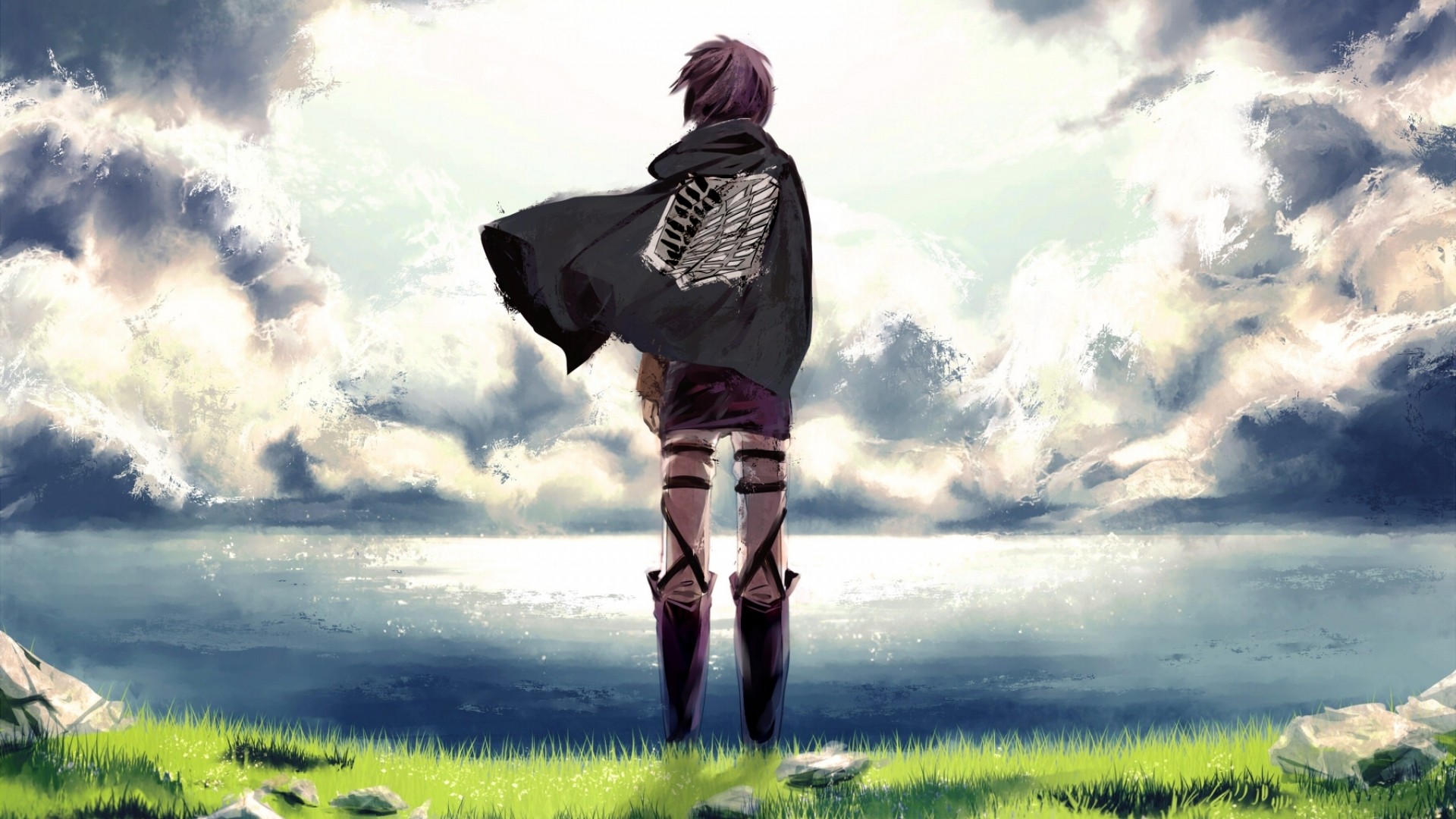 Wallpaper Attack On Titan 306 Shingeki no Kyojin, anime, anime girls, Mikasa Ackerman, manga