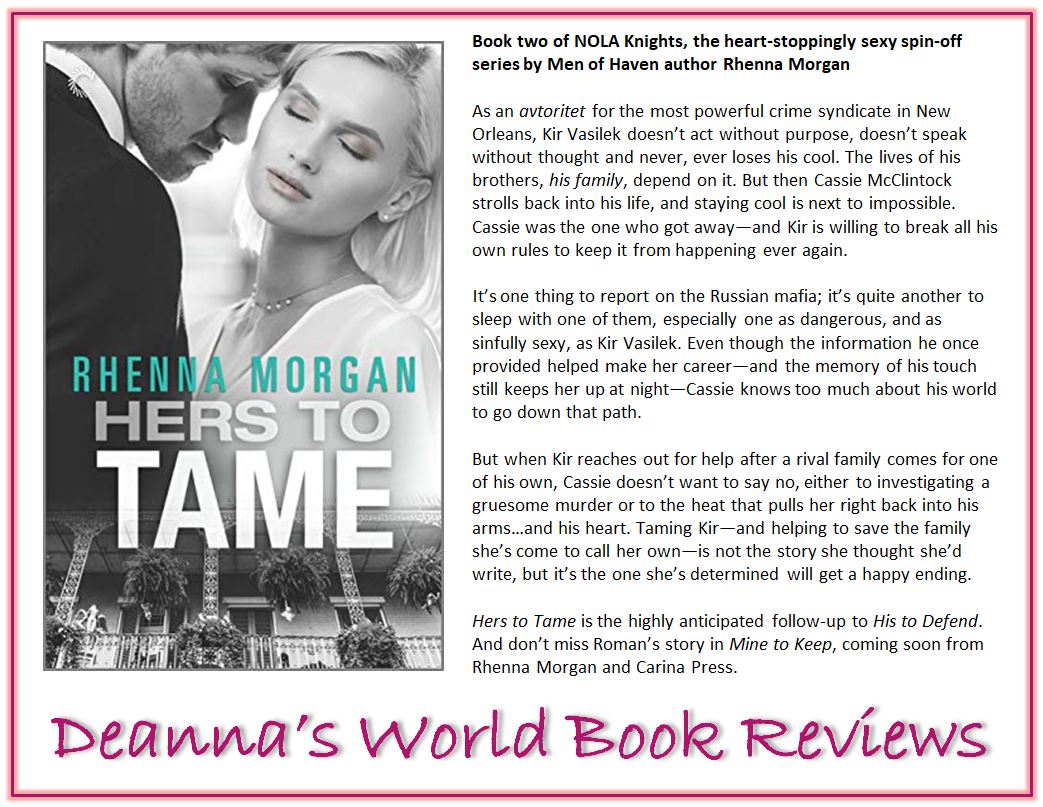 Hers To Tame by Rhenna Morgan blurb