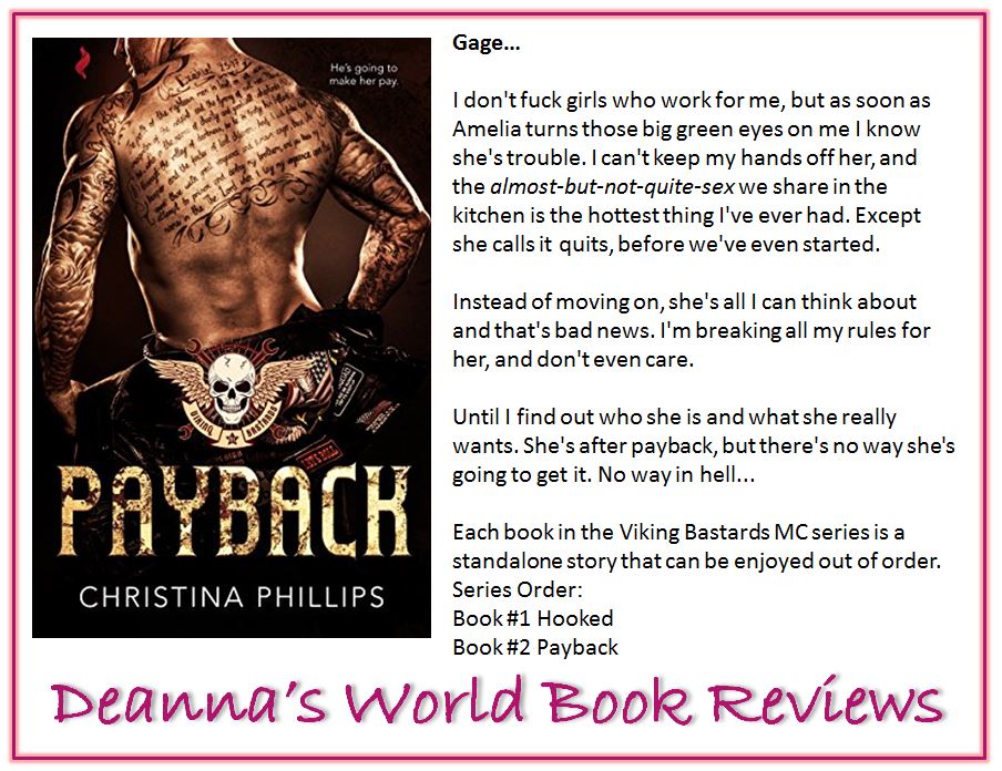 Payback by Christina Phillips blurb