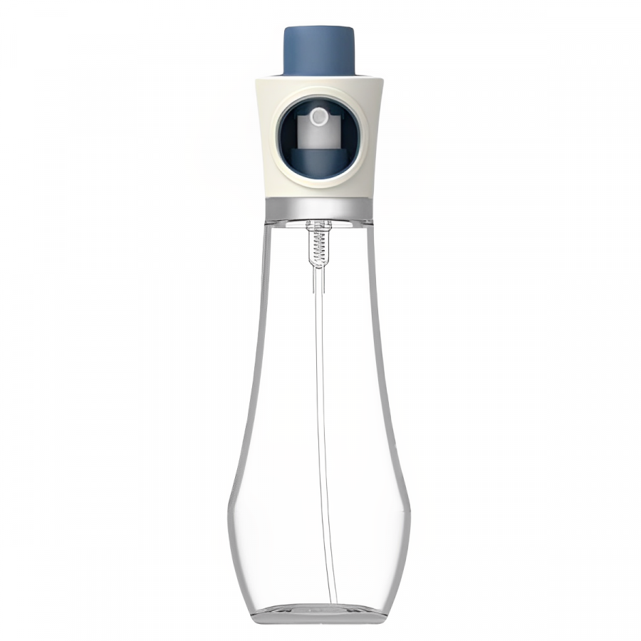 Dispensador de aceite en spray azul oscuro, 230ml