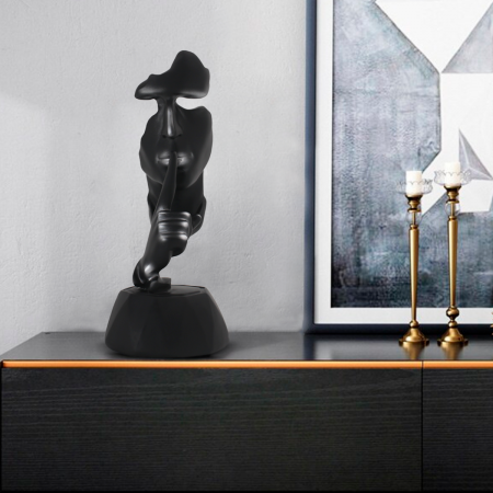 Figura decorativa negro, 32cm 