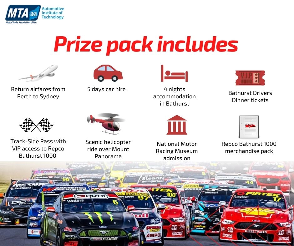 2000 Repco Bathurst 1000 Competition Prize Pack - MTA WA Members