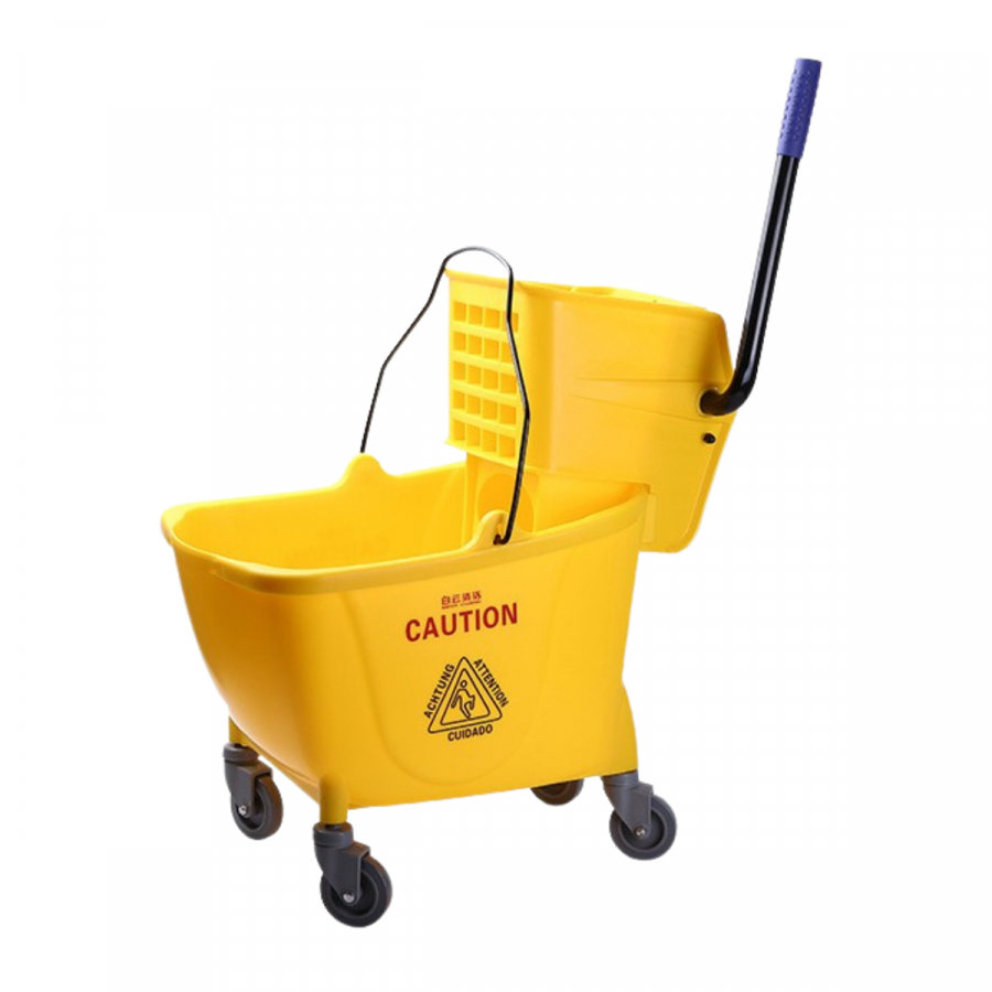 Carrito de limpieza con escurridor 24 litros