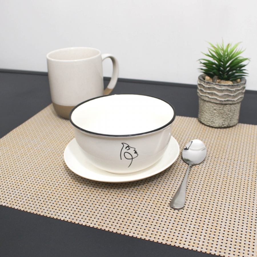 Bowl blanco, 7xØ13cm