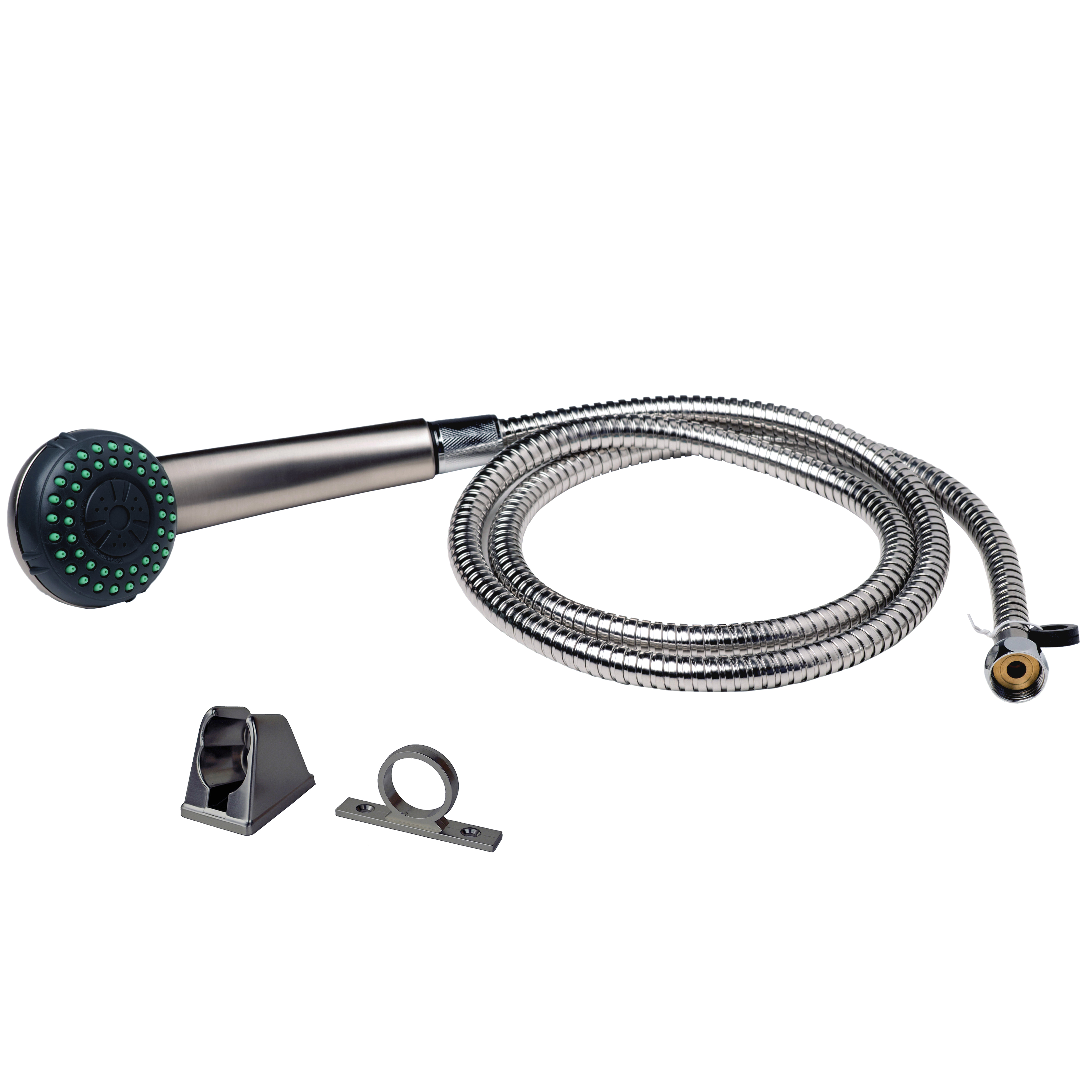 RV/Motorhome Shower Faucet Valve Diverter with Hand Held Shower Brushed