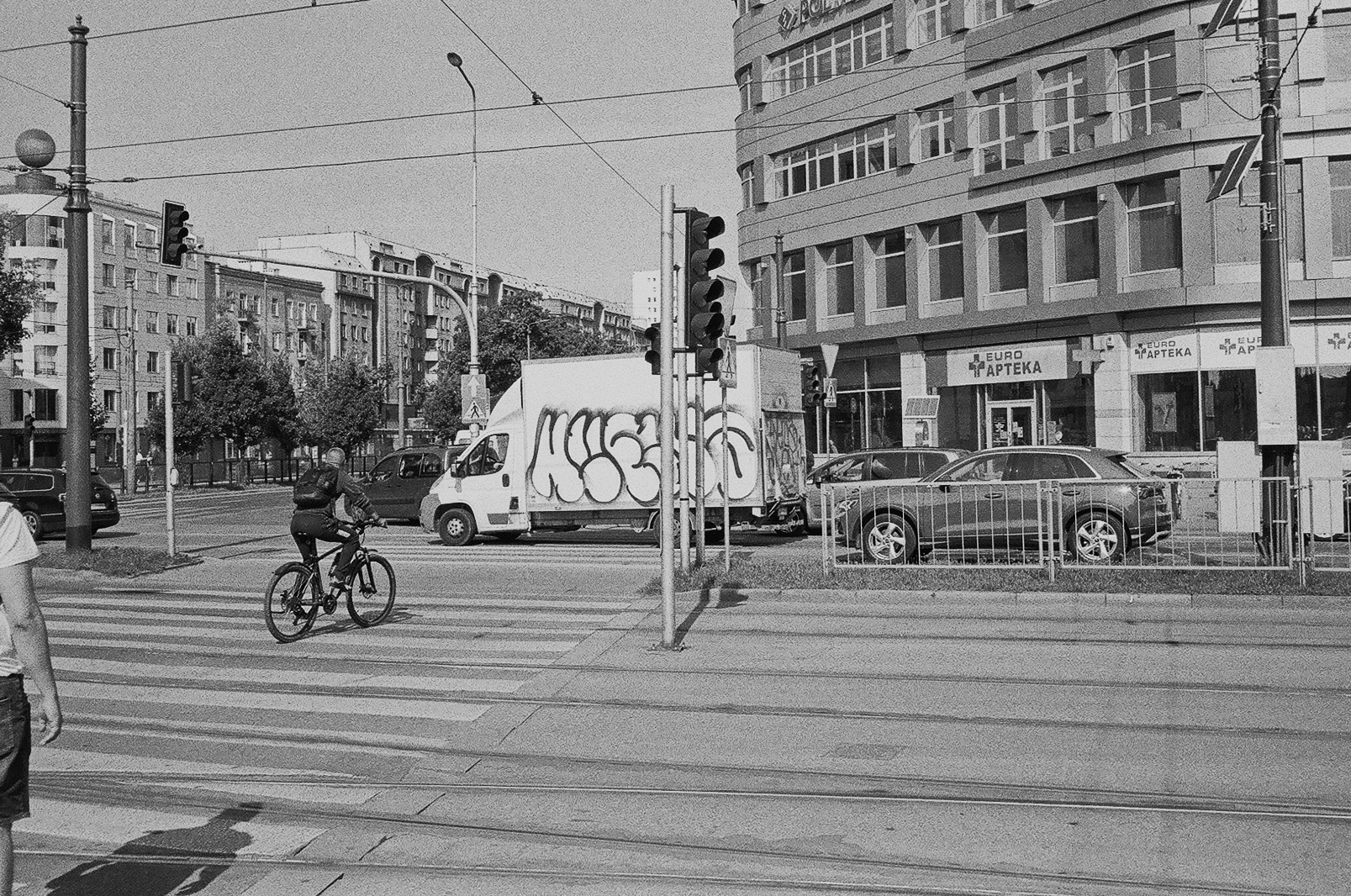 Spacer z małpami - Contax T2 i T3