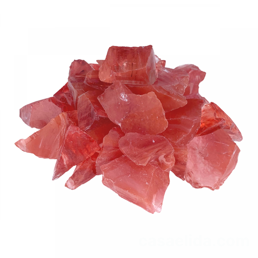 Piedra cuarzo rojo, 1~2cm
