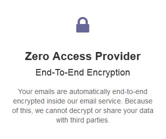 protonmail zero access encryption