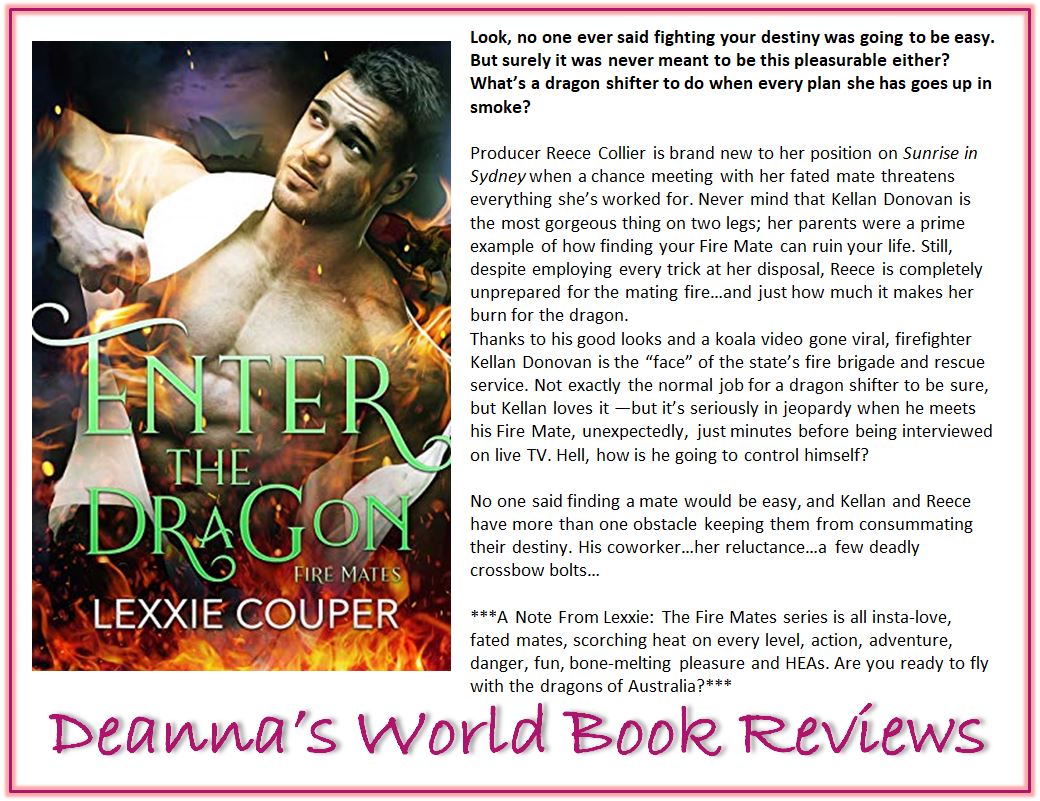 Enter The Dragon by Lexxie Couper blurb