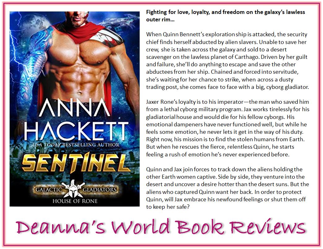 Sentinel by Anna Hackett blurb