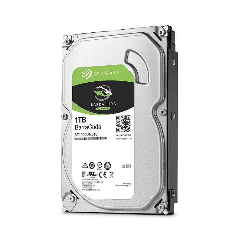 Seagate BarraCuda HDD 3.5" 1 To 