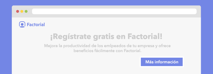 Registrate en Factorial
