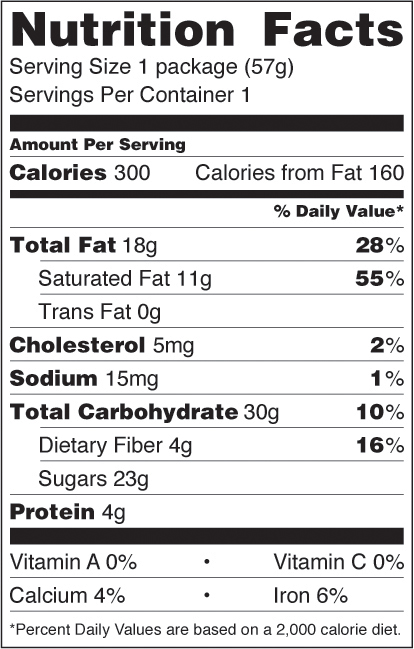 Mint Mocha Espresso nutrition facts