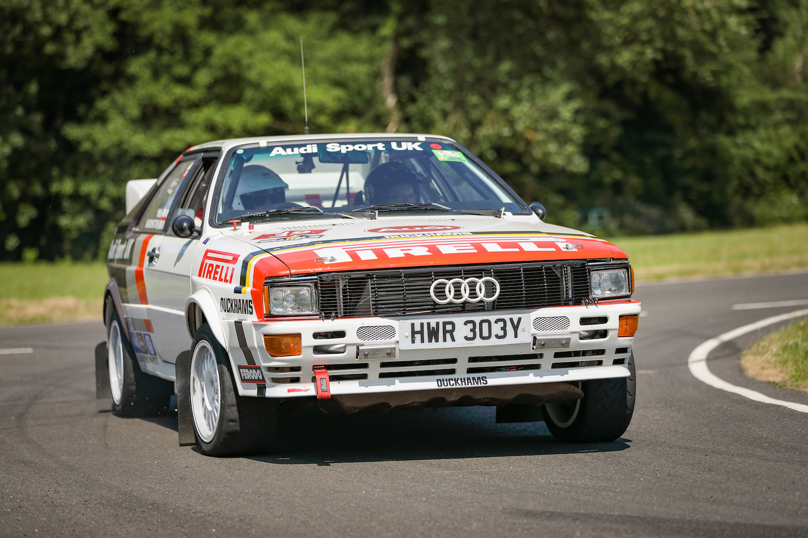 Take to the Road Feature Audi Quattro Turbo Group 4 Spec - 3 laps around Curborough Sprint Course