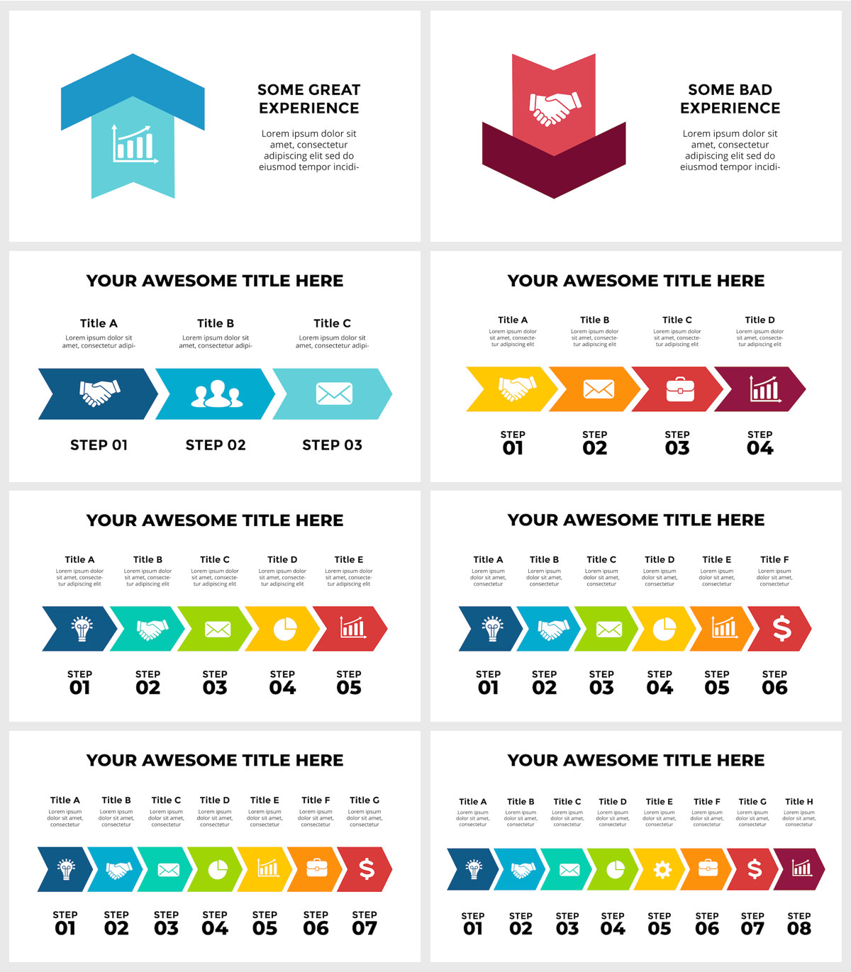 Arrows Infographics. Keynote Presentation - 2