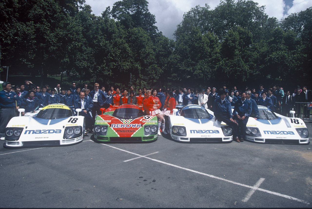 Le Mans winning Mazda 787B to demo at 2022 Le Mans Classic