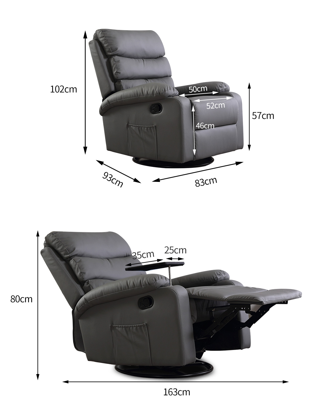 Levede Massage Chair Recliner Chair Armchair Heated Lounge Sofa Elder (Optional) - Picture 109 of 130
