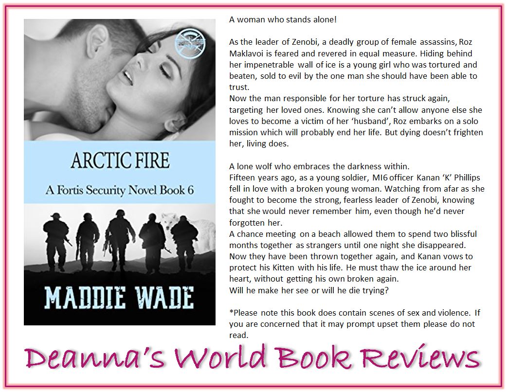 Arctic Fire by Maddie Wade blurb