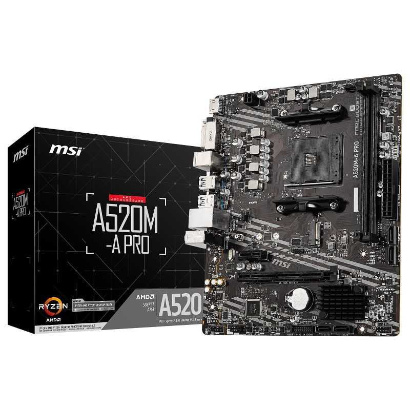 MSI A520M-A PRO