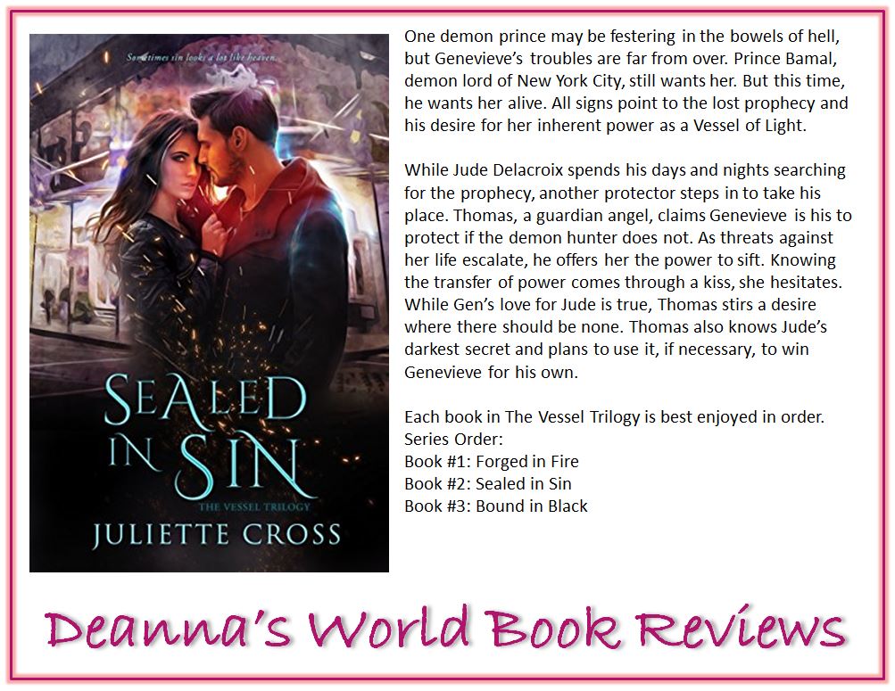 Sealed In Sin by Juliette Cross blurb