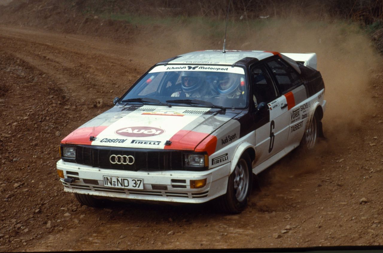 Audi UK Rally Team recall iconic game changing Audi quattro