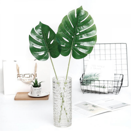 Hoja artificial monstera, 62cm