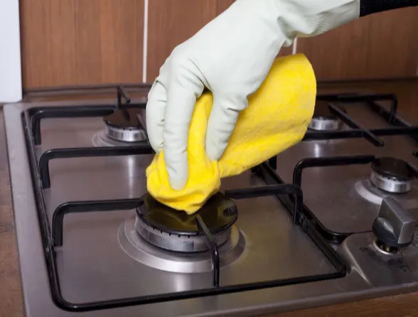GAS STOVE CLEANING 
