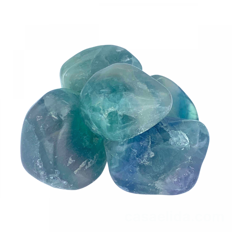 Gema fluorita verde, 3~5cm