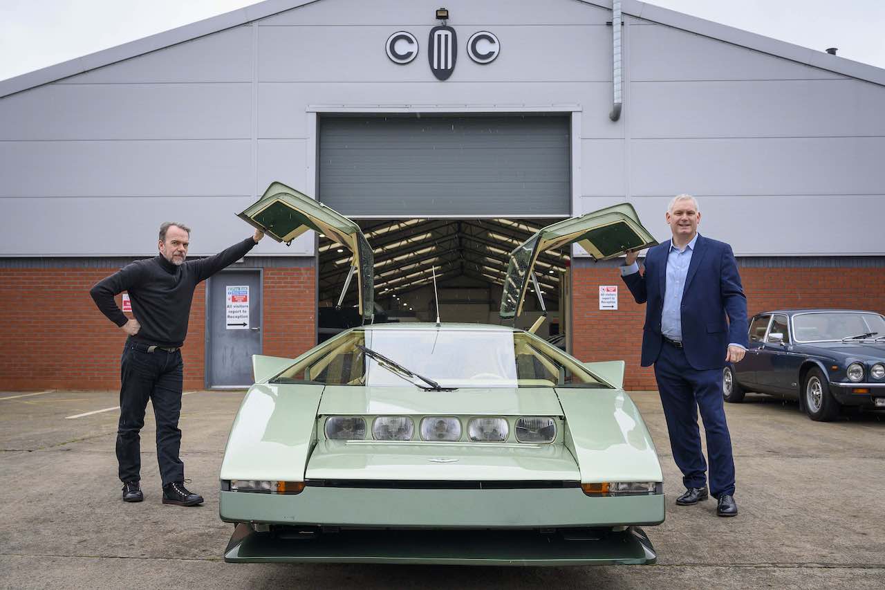 Mythical Aston Martin Bulldog halfway through its restoration