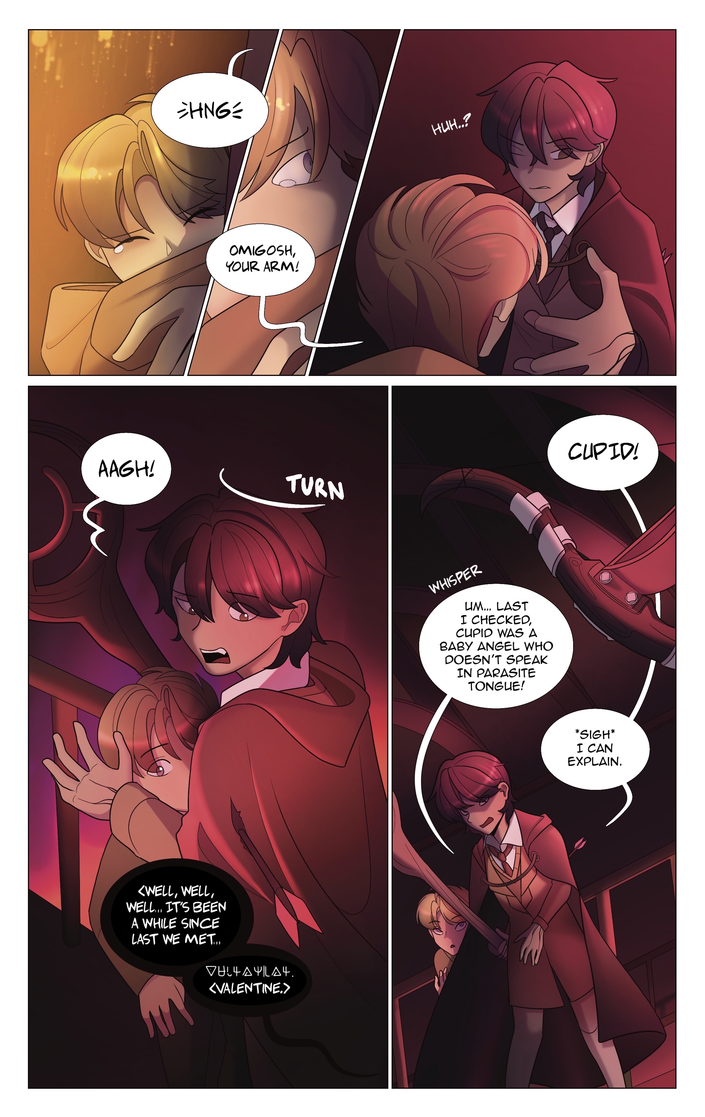 Chapter 1: Page 10 of VALENTINE Comic