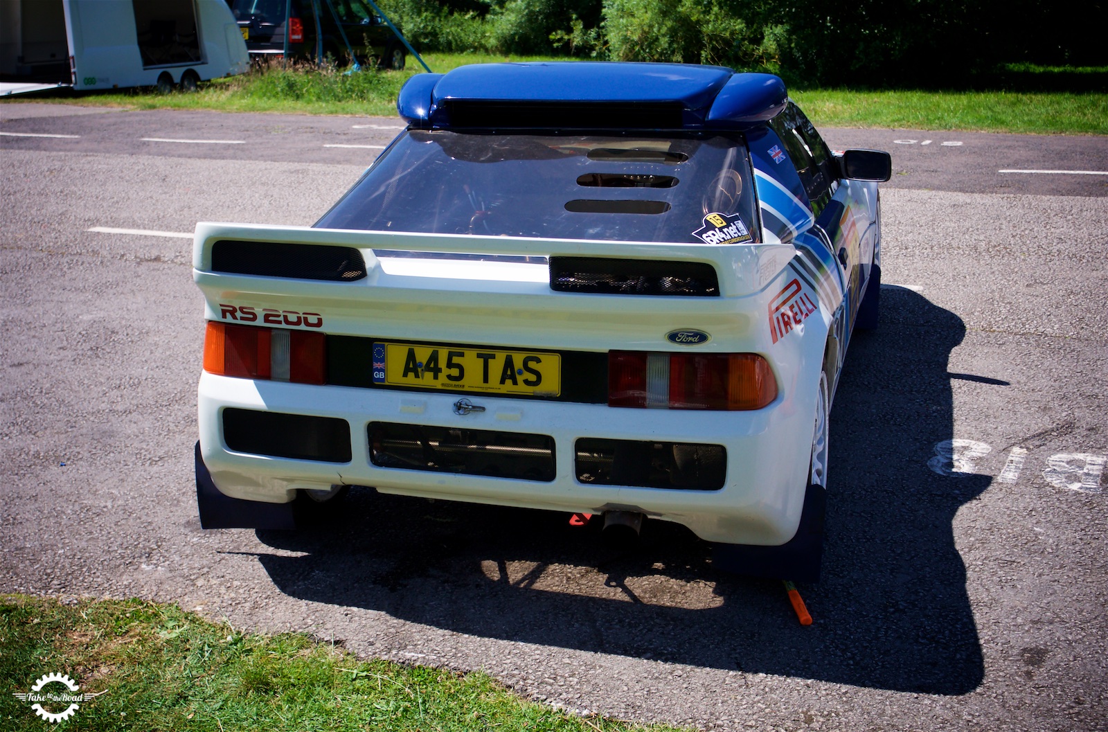 Take to the Road Feature Passenger ride in a 1984 Ford RS200