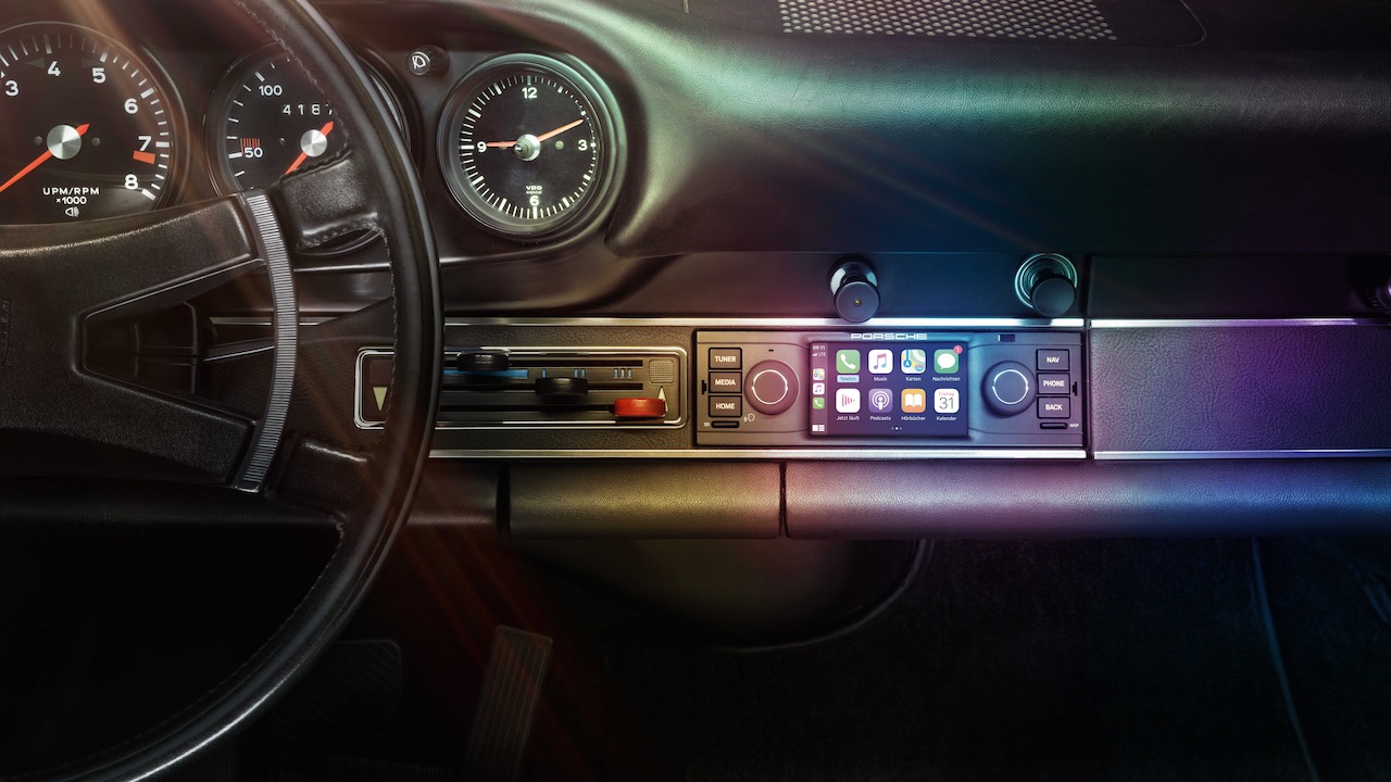 Porsche announces Apple Play radio upgrade for classic models